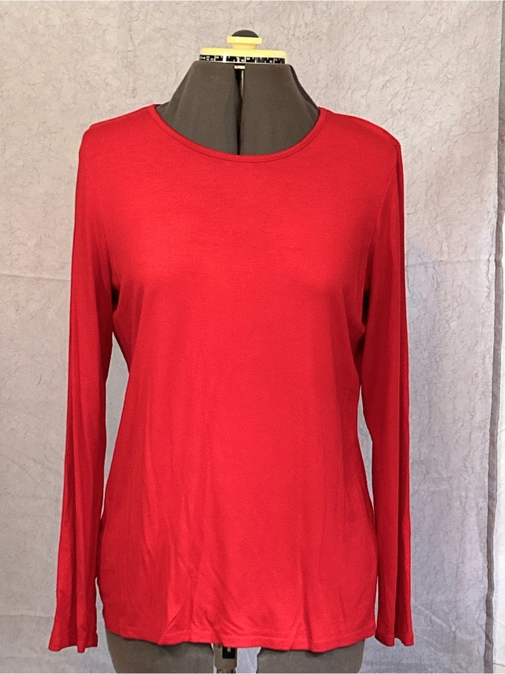 by Chico’s Classic Red Long-Sleeve Women's Top